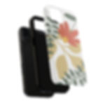 Thumbnail: Floral Tough Phone Case - Durable & Stylish Protection