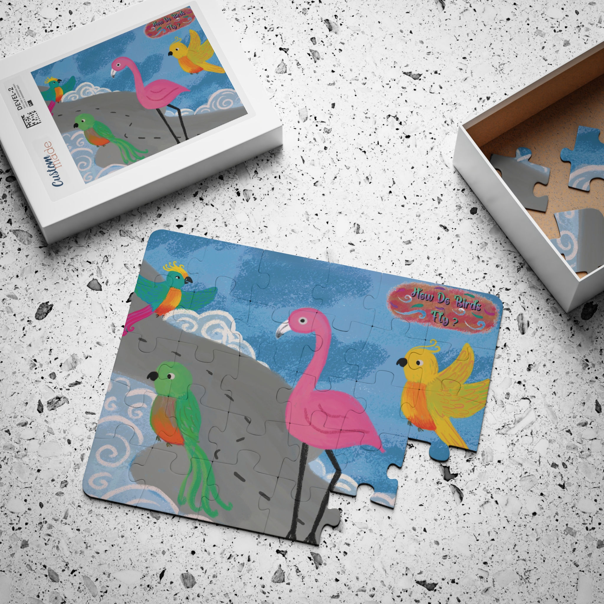 'How Do Birds Fly?' 30-Piece Kids' Puzzle
