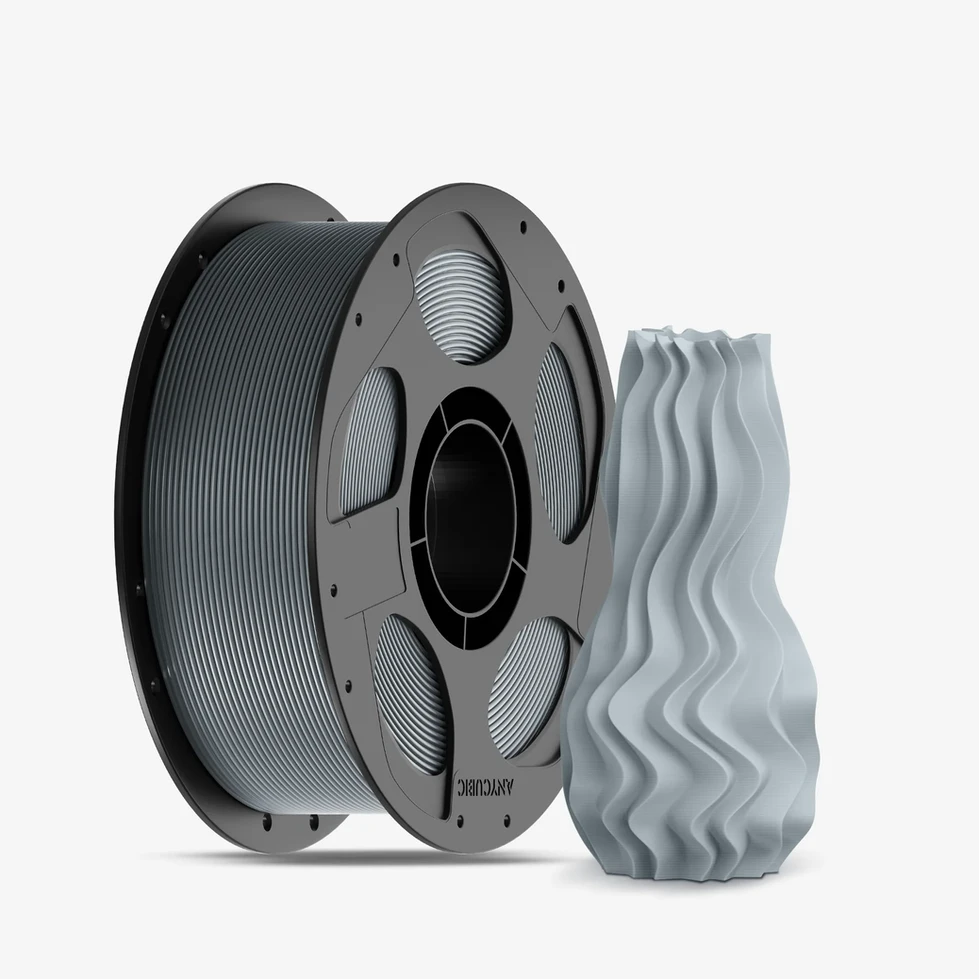Filamento para impresion 3D Anycubic PLA básico color gris