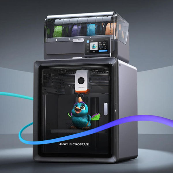 Variedad de impresoras 3D como la Anycubic Kobra 3 V2, Anycubic Kobra 3 Max o incluso la Anycubic Kobra S1 para diferentes usos y diferentes necesidades! Desde máquinas para principiantes hasta máquinas cerradas con soporte a impresión multicolor y materiales más técnicos!