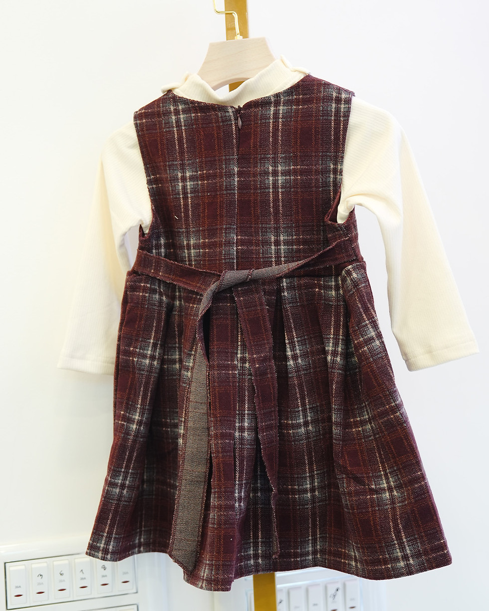 Thumbnail: Autumn Plaid Charm Dress