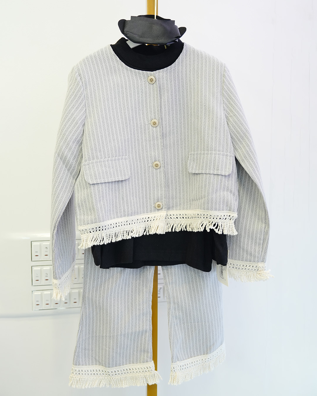Snow Pearl Korean Cotton Co-Ord Set