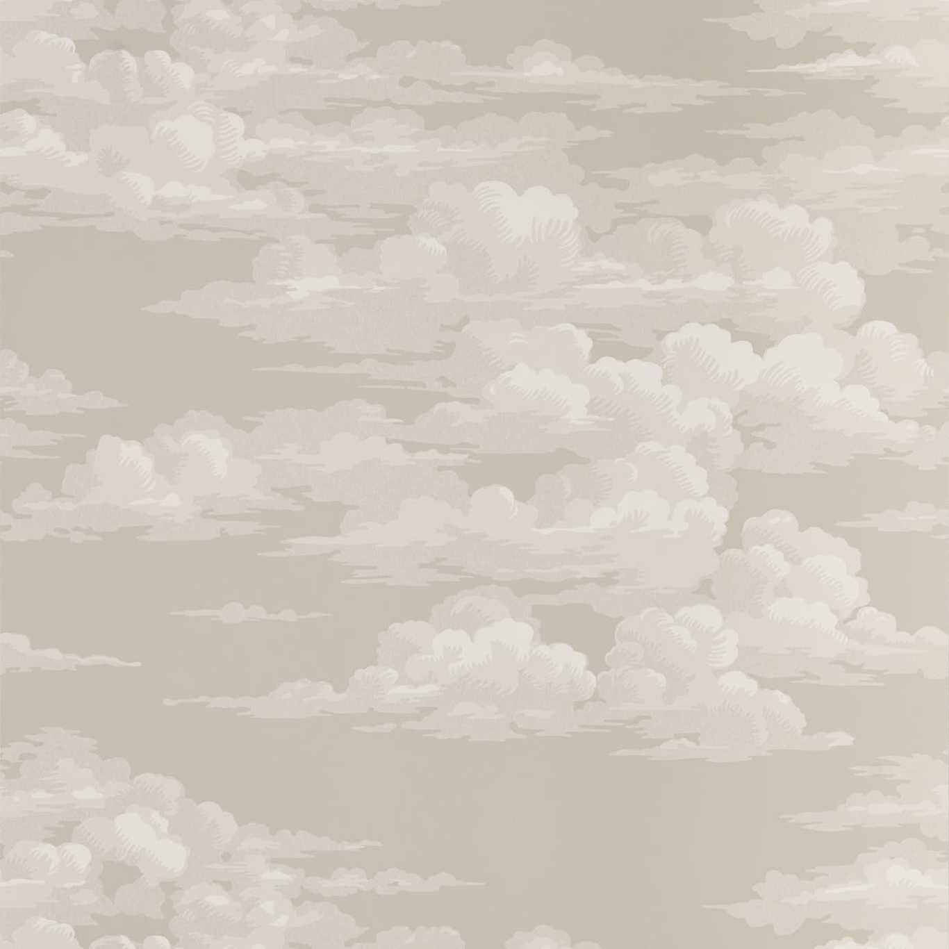 Sanderson Silvi Clouds Wallpaper Swatch - Cloud