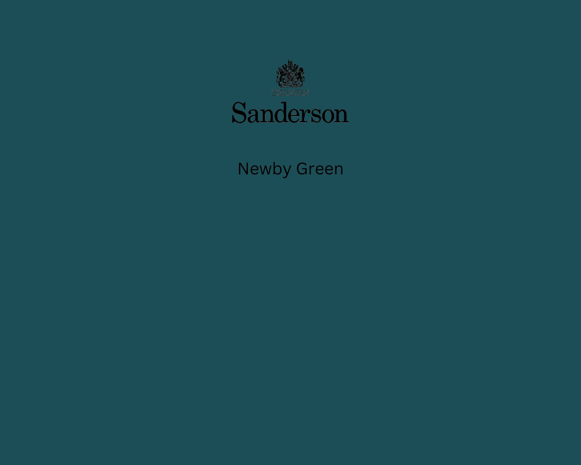 Sanderson Newby Green Paint Swatch - Pure Paint