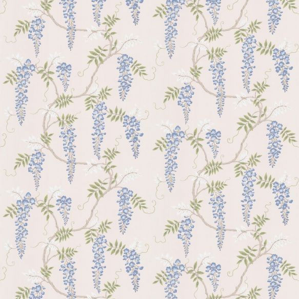 Thumbnail: Image of Colefax Fowler Wallpaper GRAYSHOTT Blue Green W7005 – 05