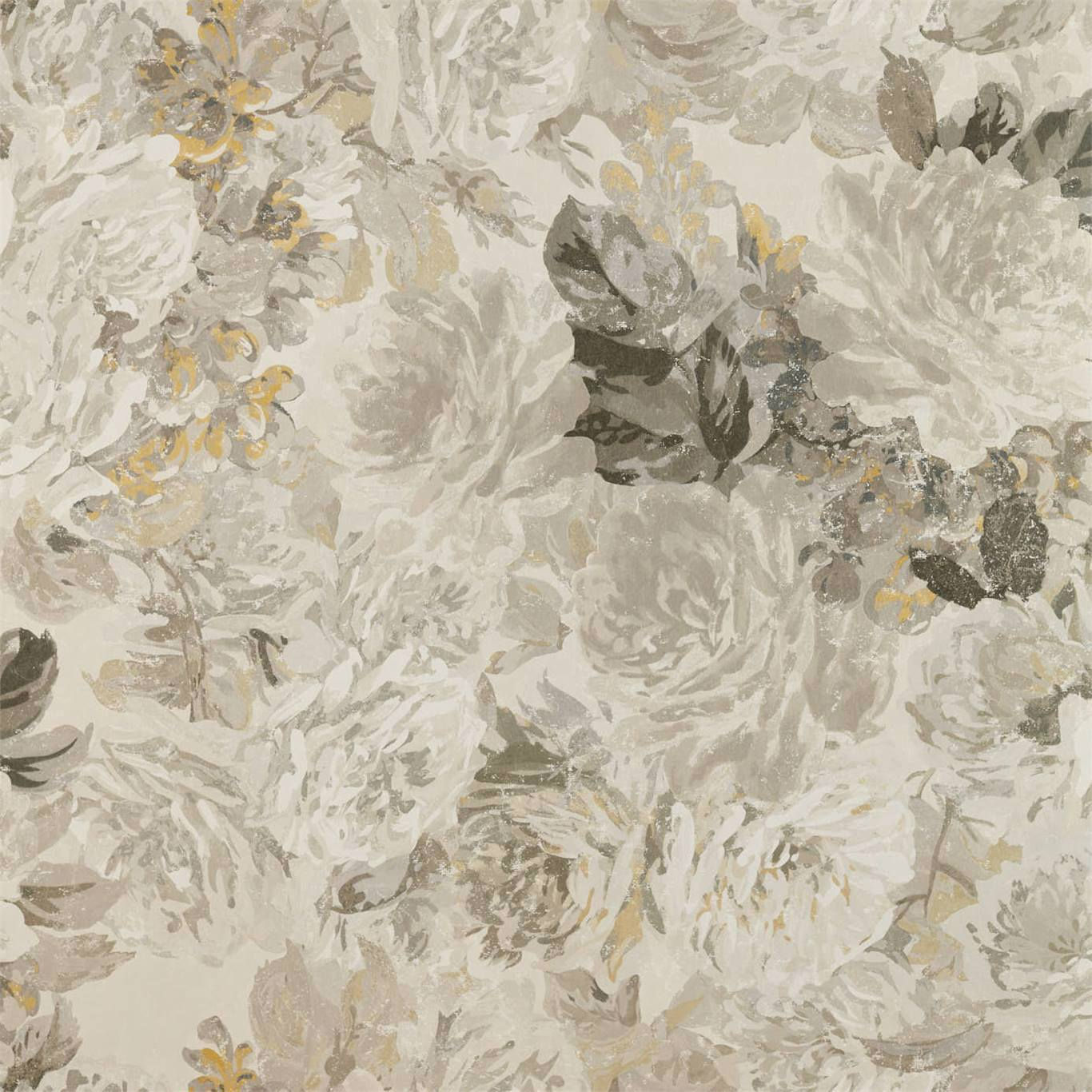 Zoffany Rose Absolute Wallpaper - Swatch Linen