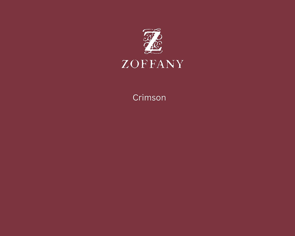 Zoffany Crimson Paint Swatch - Pure Paint
