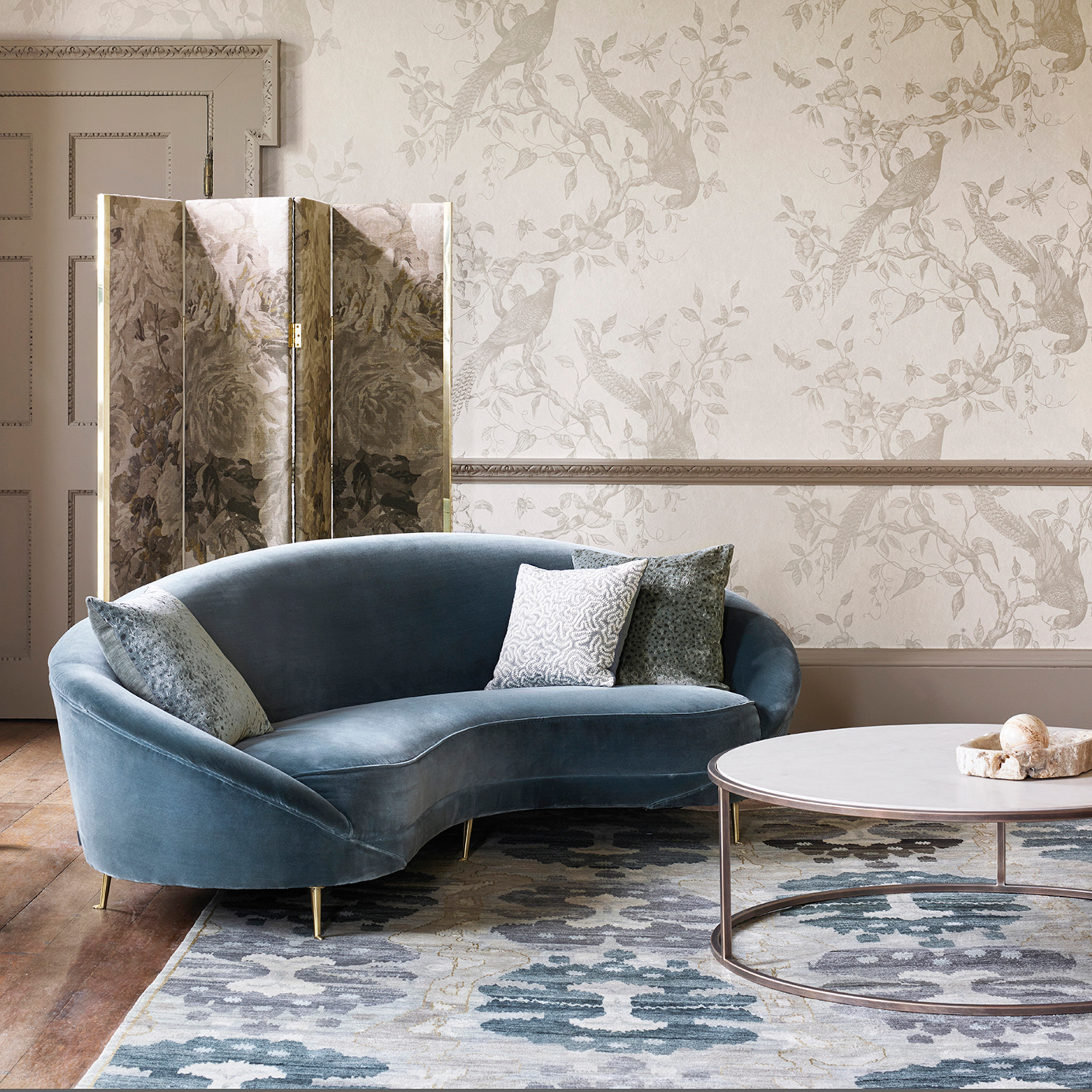 White & Ivory Wallpaper | Shop Designer Patterns by Colour | Pure Paint