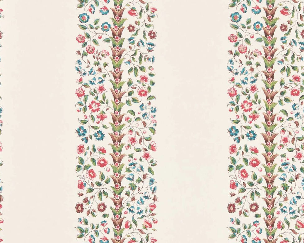 Thumbnail: Sanderson Pergola Wallpaper Swatch - Rose Chintz