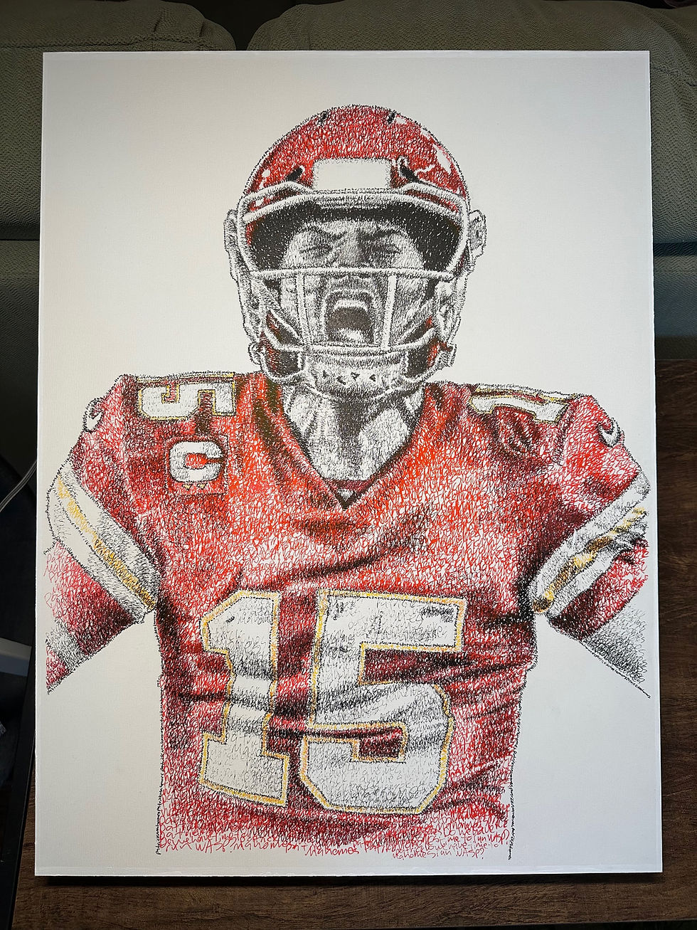 Patrick Mahomes | Jayce Hall Art