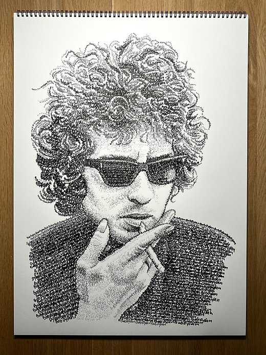 Bob Dylan | Jayce Hall Art