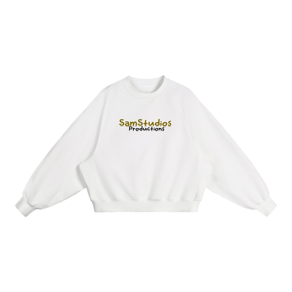 Thumbnail: Samstudios white heavyweight boxy crown-neck