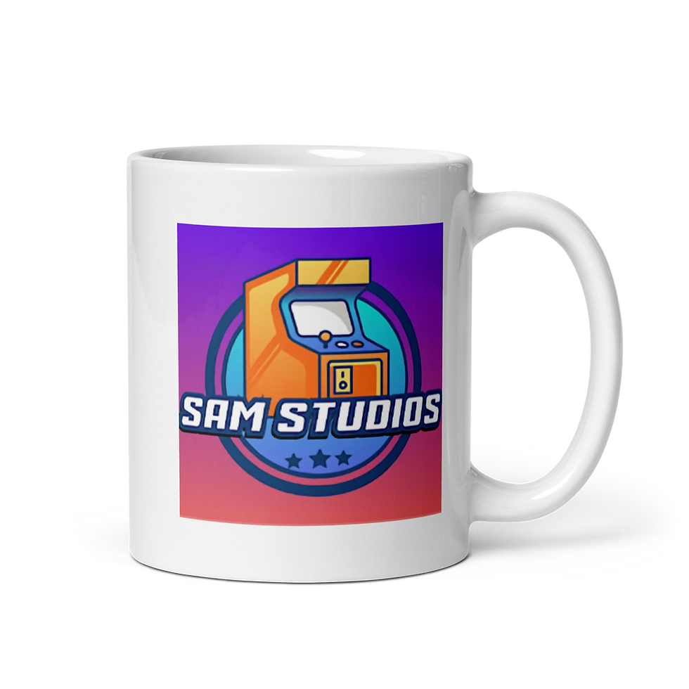 Thumbnail: SamStudios White Glossy Mug