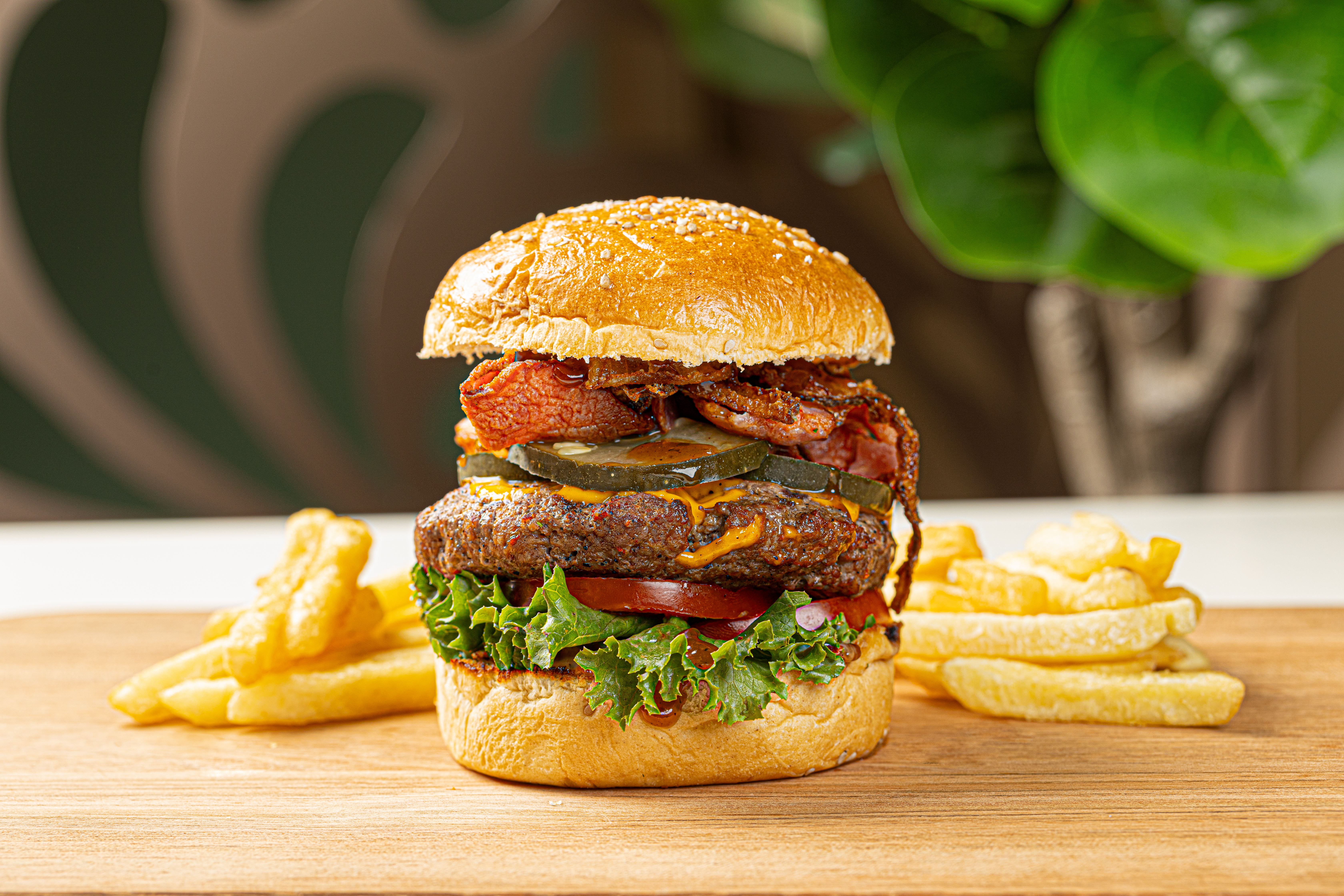 Arranged Food and Objects