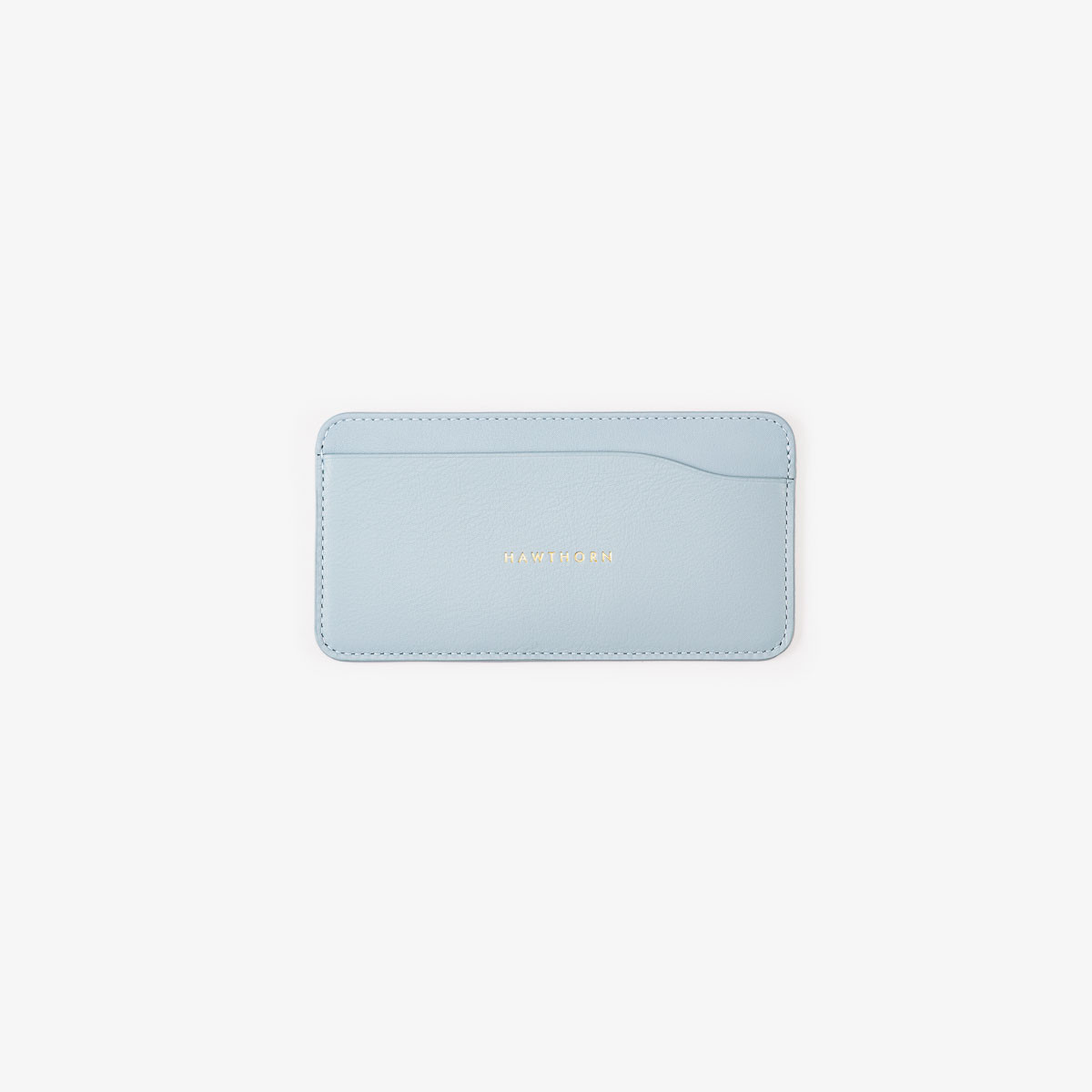 Hawthorn at Ballyeriston: Linnane Card Wallet in Sky Blue