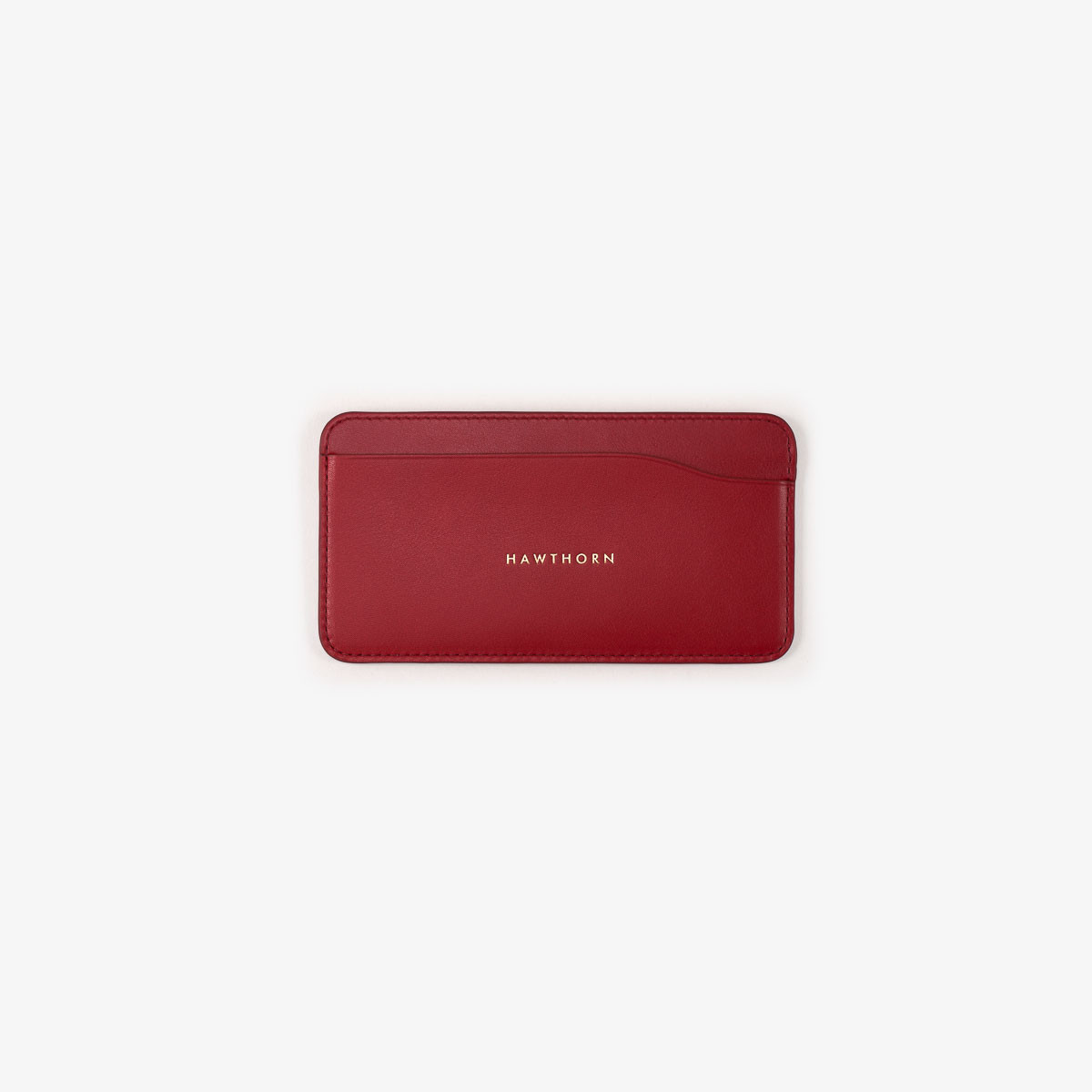 Hawthorn at Ballyeriston: Linnane Card Wallet in Cherry