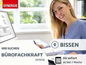 POLYVALENTE BÜROFACHKRAFT (m-w-d) IN TEILZEIT