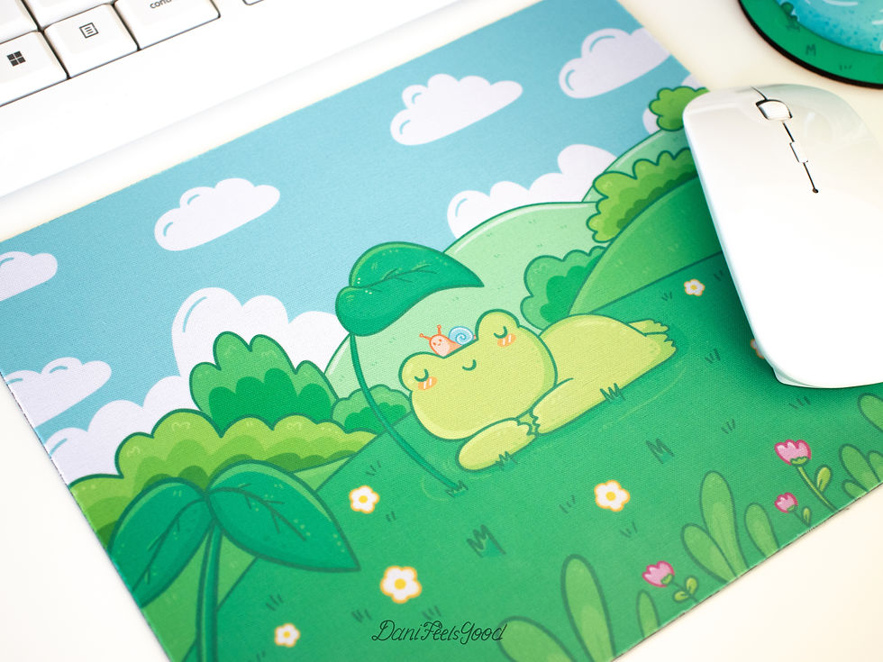 Thumbnail: Froggie Mousemat