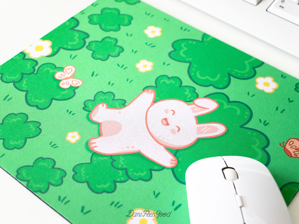 Thumbnail: Lucky Bunny Mousemat