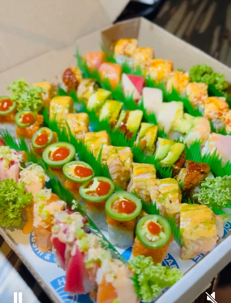 Arranged Food and Objects