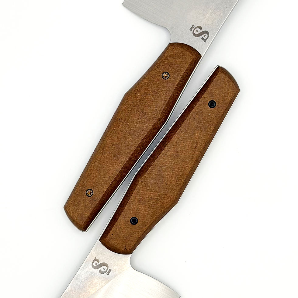 Thumbnail: The Highline Santoku, AEB-L Stainless Steel
