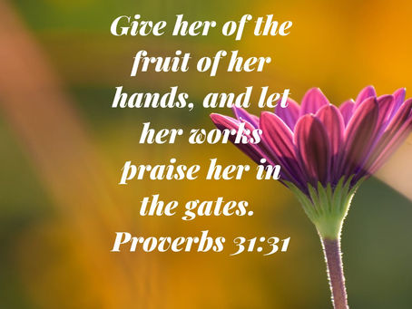 Proverbs 31:31