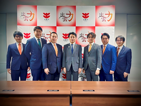 IZUMO多文化めしフェスタ 市長表敬訪問