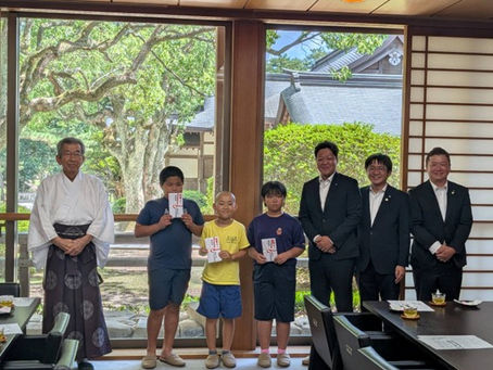 わんぱく相撲の全国大会に向けたご挨拶