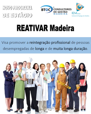 REATIVAR Madeira - Novo programa de estágio