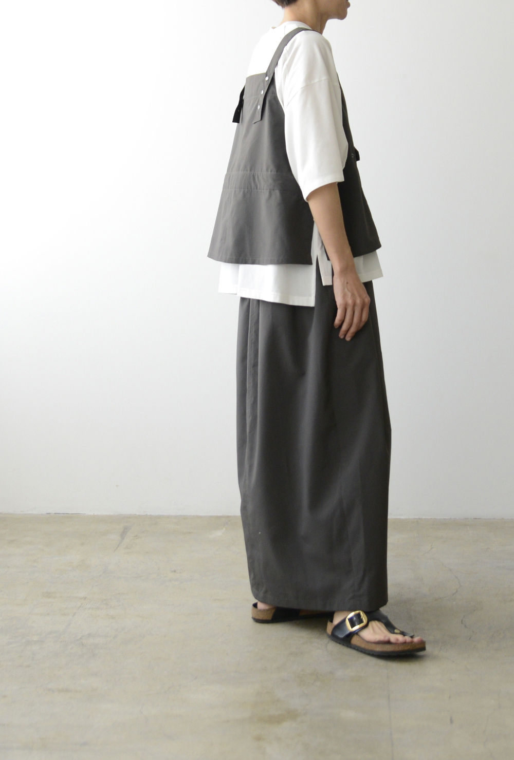 Wrapped Easy Pants
SIWALY fluidコーディネート