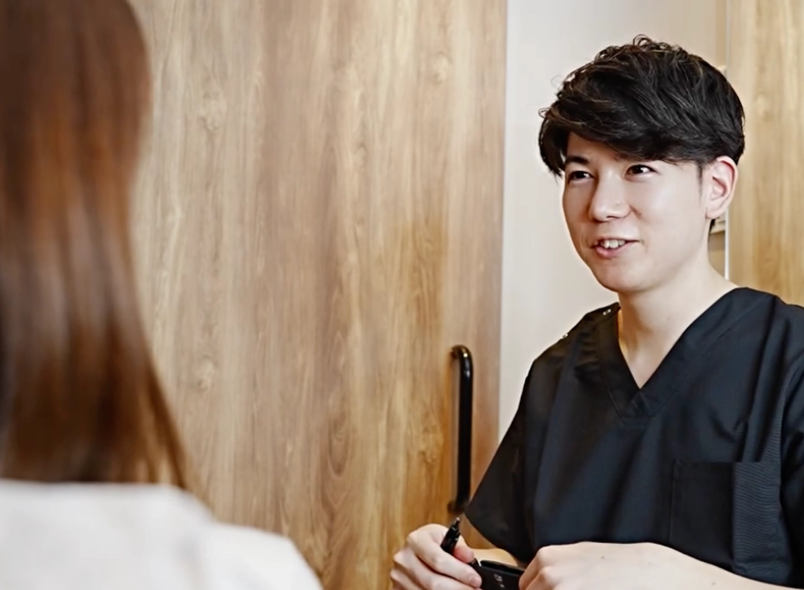 前田のカウンセリング風景