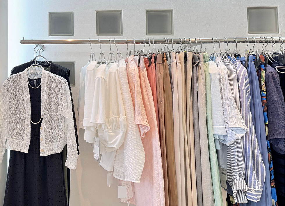 長岡市のセレクトショップ（レディースファッション）Clairのショップ画像