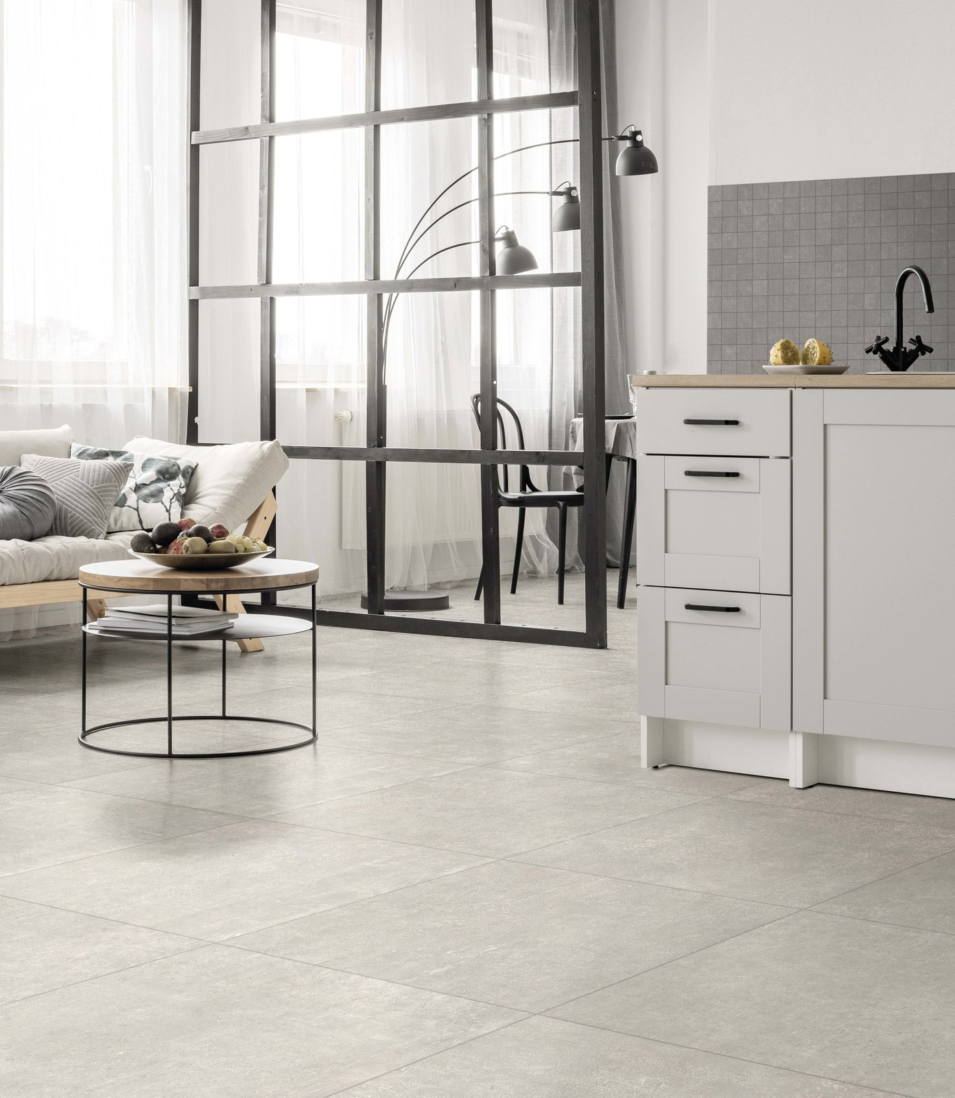 60x60 Cemento EVO Gres - € 7,90 al Mq #Lotto n.8 Paletts