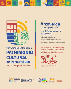 Arcoverde promove atividade educativa dentro da Semana do Patrimônio Cultural