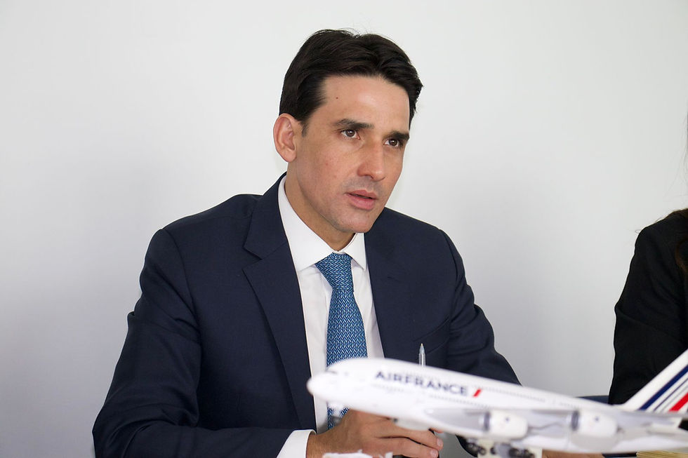 Ministro Silvio Costa Filho discute ampliação de voos da Air France para o Brasil. Recife está na rota 