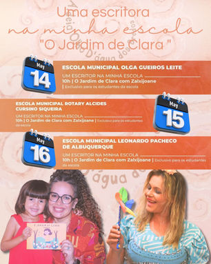 Aldeia Olho D’Água dos Bredos leva O Jardim de Clara para escolas de Arcoverde