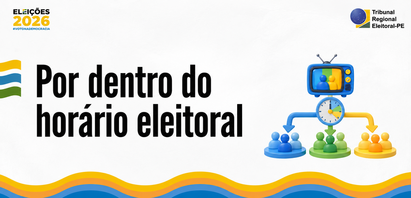TRE-PE lança manual para facilitar entendimento sobre horário eleitoral gratuito