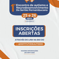 Arcoverde: 1º Encontro de Autismo do Sertão será em abril e está com inscrições abertas