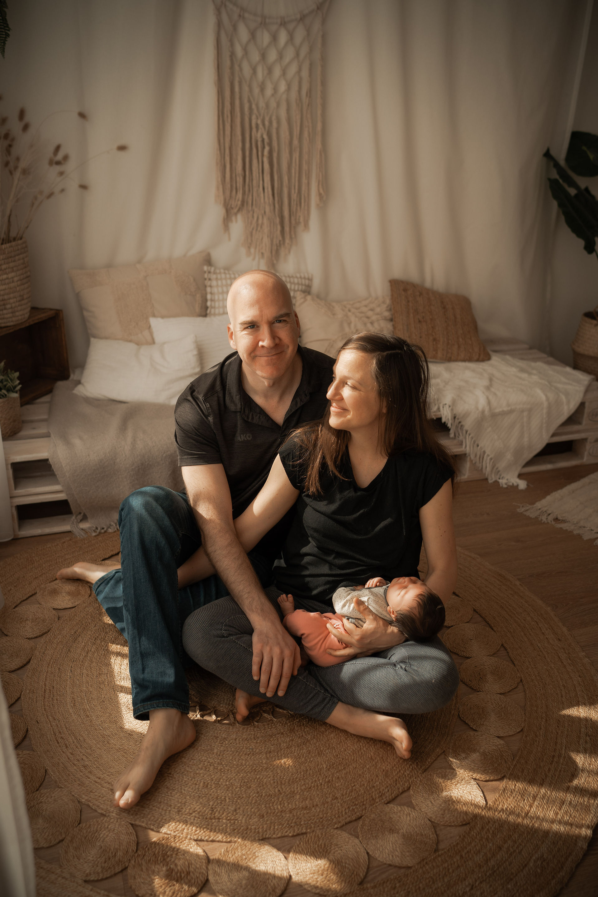 Familienshooting im Studio Heimberg