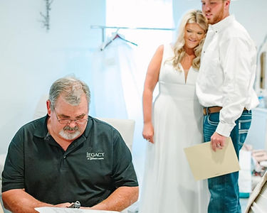 Marriage license notary, notarizing the wedding certificate Lee County, Auburn, Opelika, Alabama