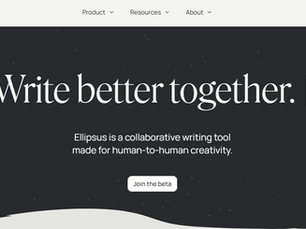 Ellipsus: Collaborative Writing Made Sleek and Easy