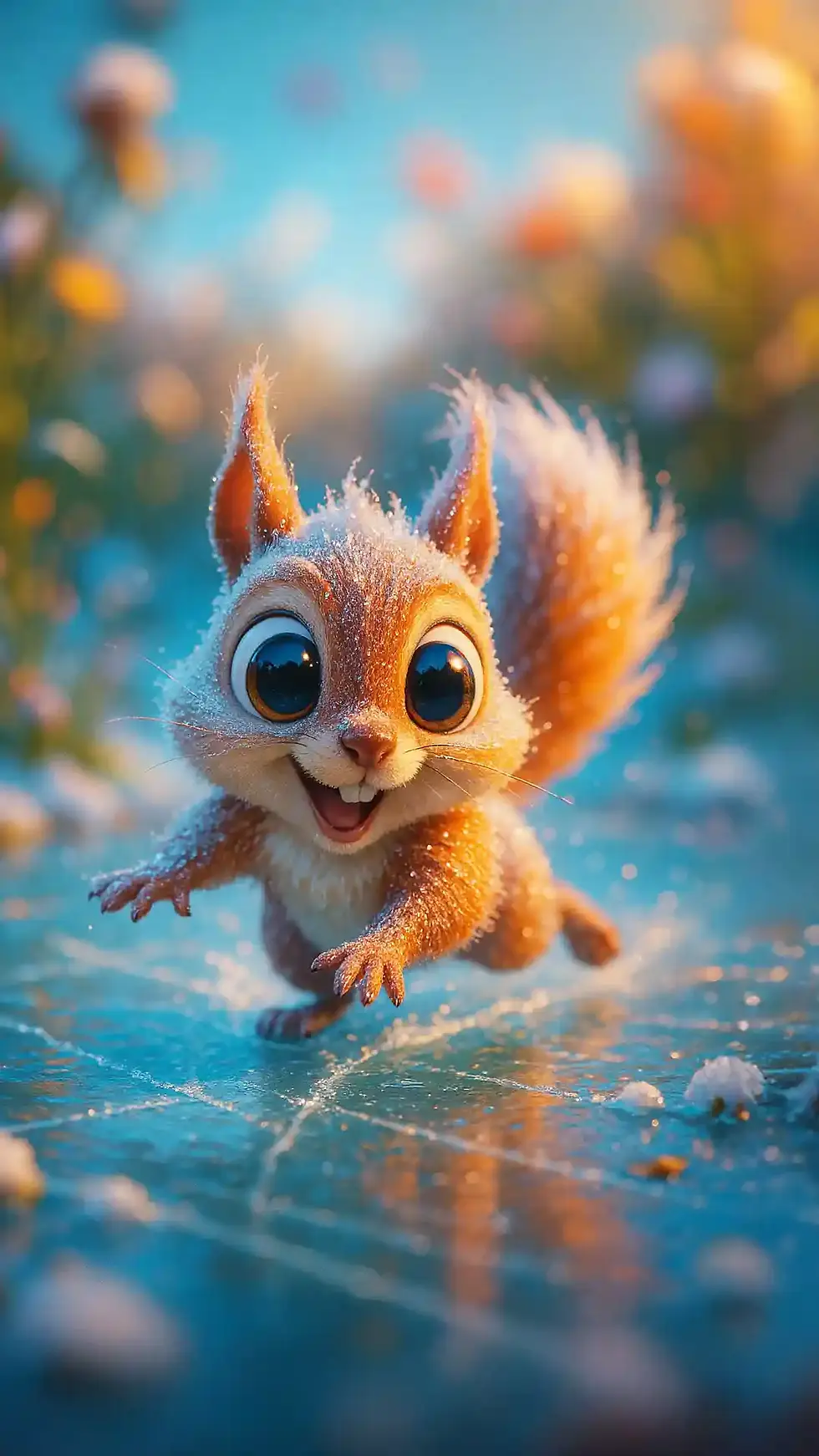 Sif The Frostbound Garden Squirrel
