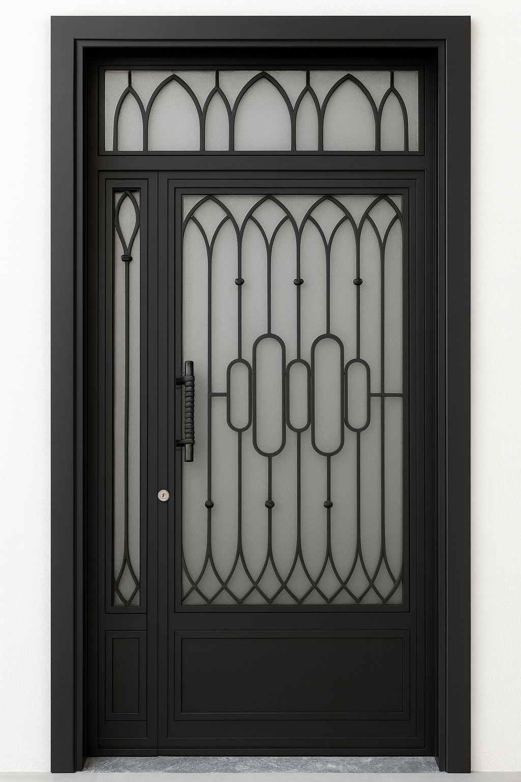 Gothic Line Ferforje Giriş Kapısı