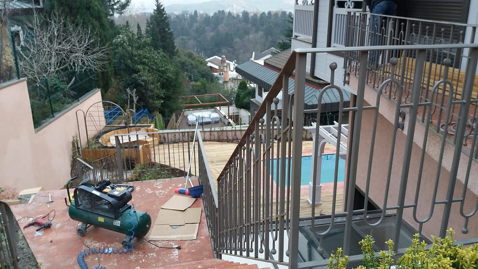 Küçük resim: Minimal Kemer Serisi Merdiven Korkuluğu