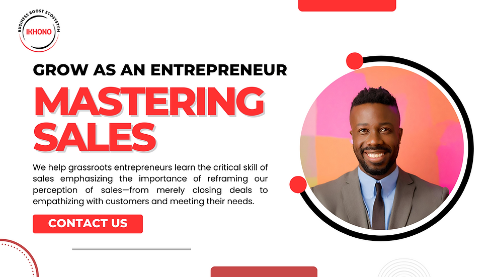 Embracing the Uncomfortable: Why Entrepreneurs Must Master Sales