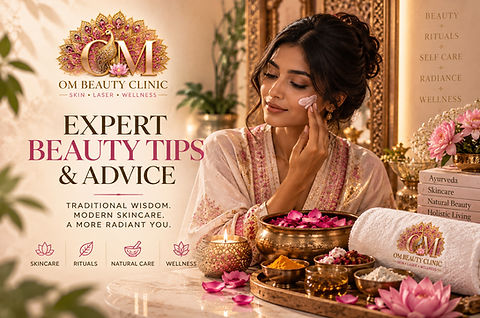 Beauty Tips and Advise at OM Beauty Clinic in Markham