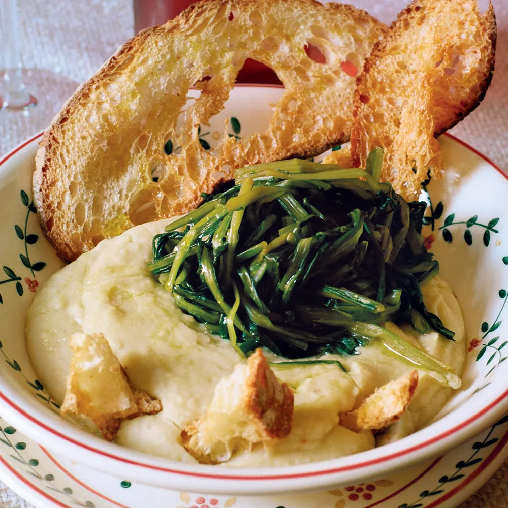 Piatto di fave e cicoria leccese