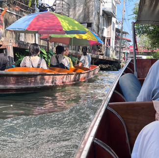 Tail Boat sul Chao Phraya