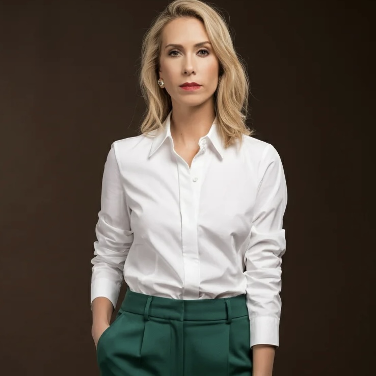 camicia bianca classica