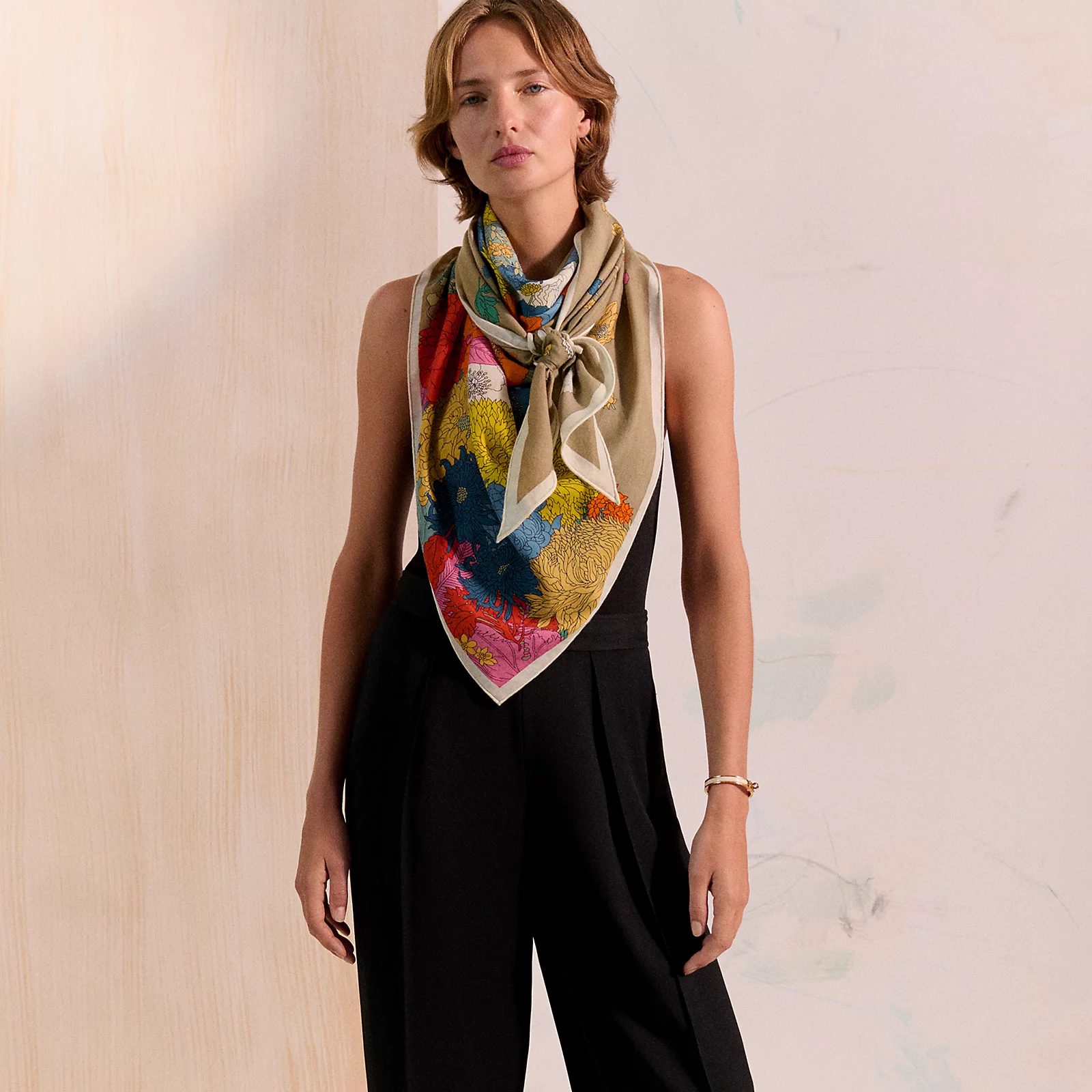 Foulard a collare